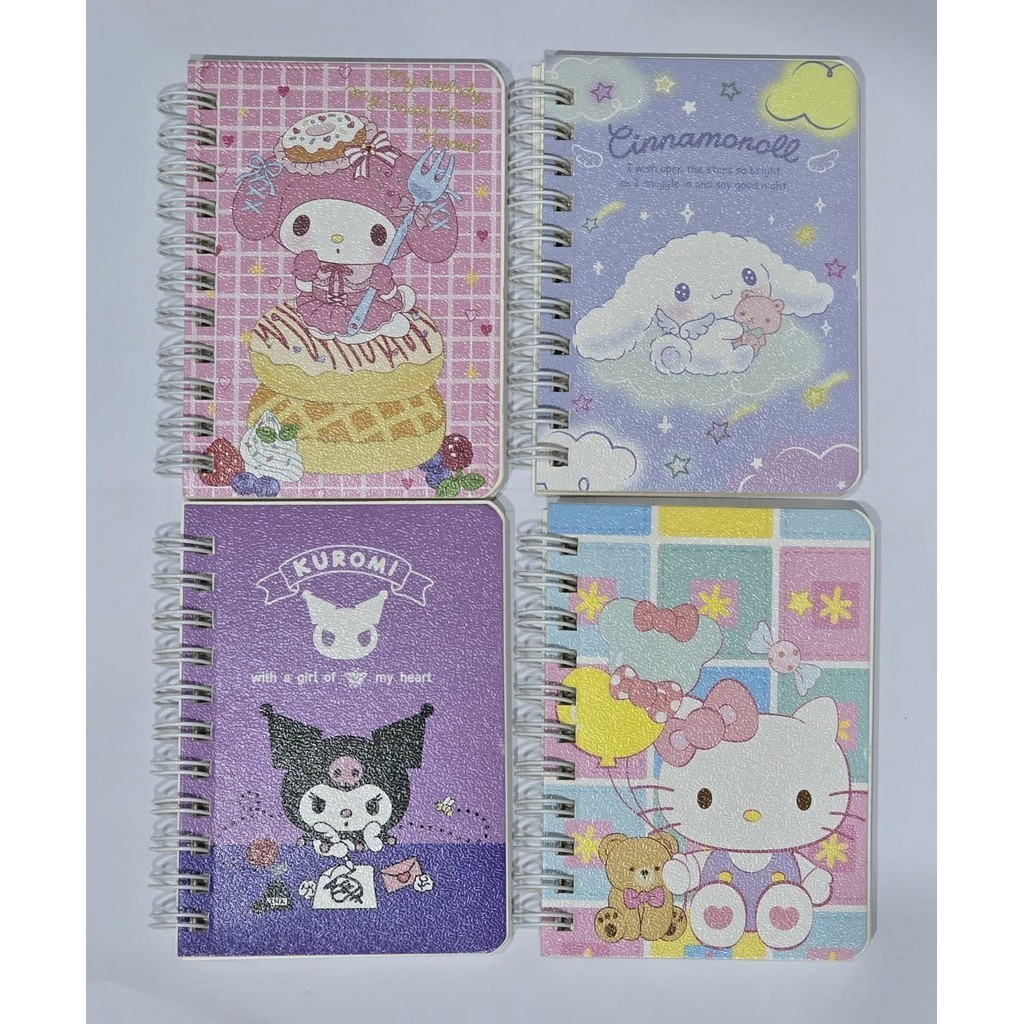 

Notebook Ring Motif A7 Spiral isi 80 Lembar / Buku Catatan Ring