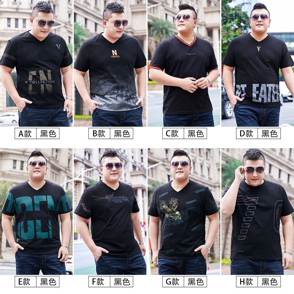 Kaos Polos Oversize T-Shirt jumbo baju oversize priaT-shirt large V-neck pure cotton