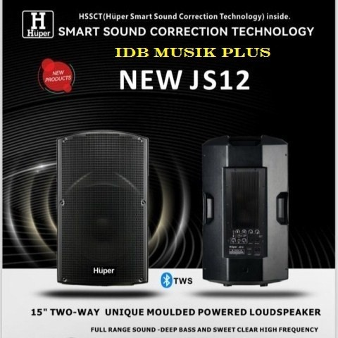 PROMO SPESIAL Speaker Aktif 15" Huper JS12 JS 12 Bluetooth TWS