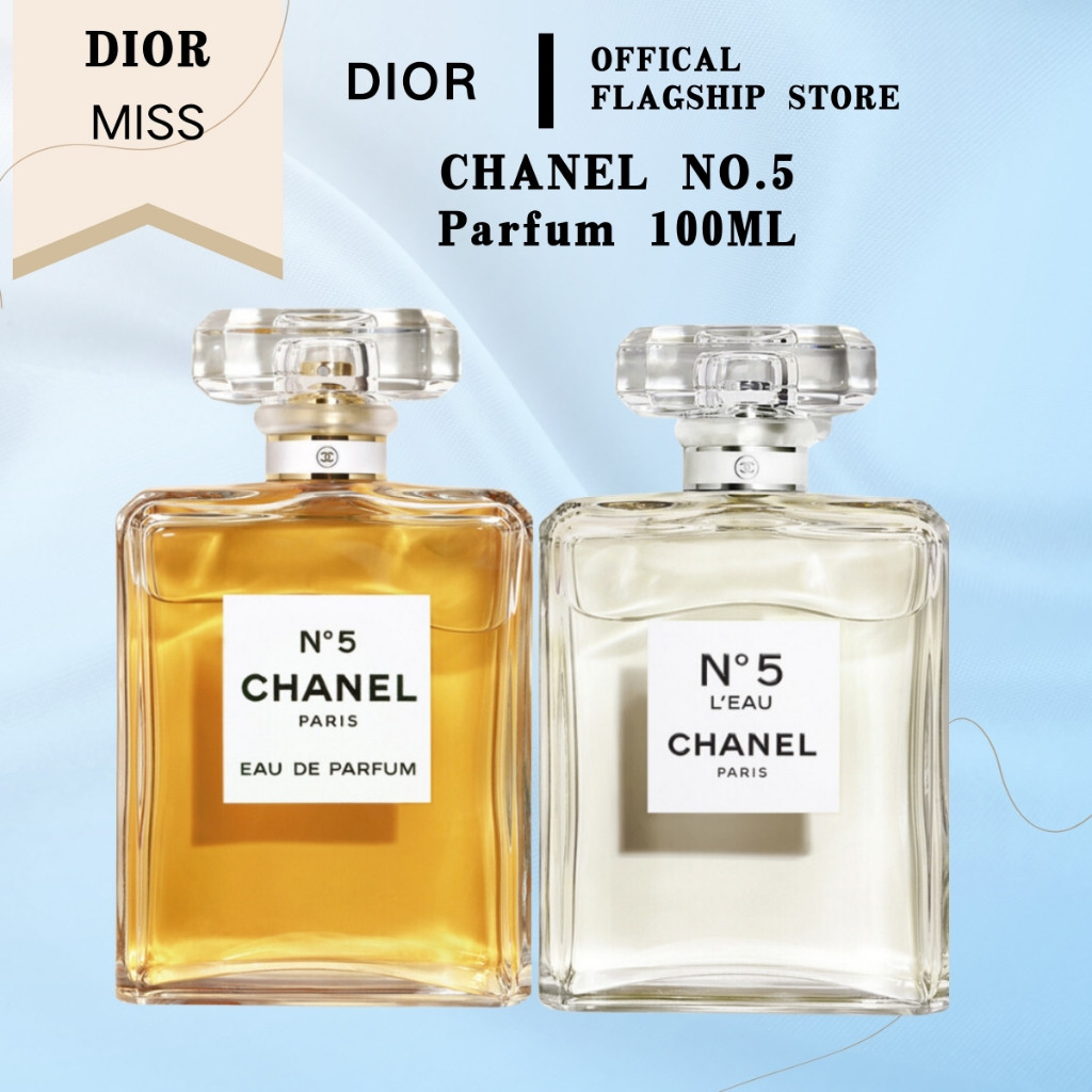 [100% Original] CHANEL NO.5 Parfum100ML/CHANEL New and old products No 5 EDP Parfum Wanita By Secret