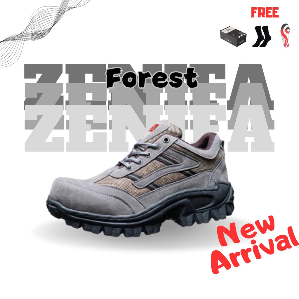 Zenifa Sepatu Safety 0riginal Low Cut Kitchen Outdoor Hiking Zenifa Forest