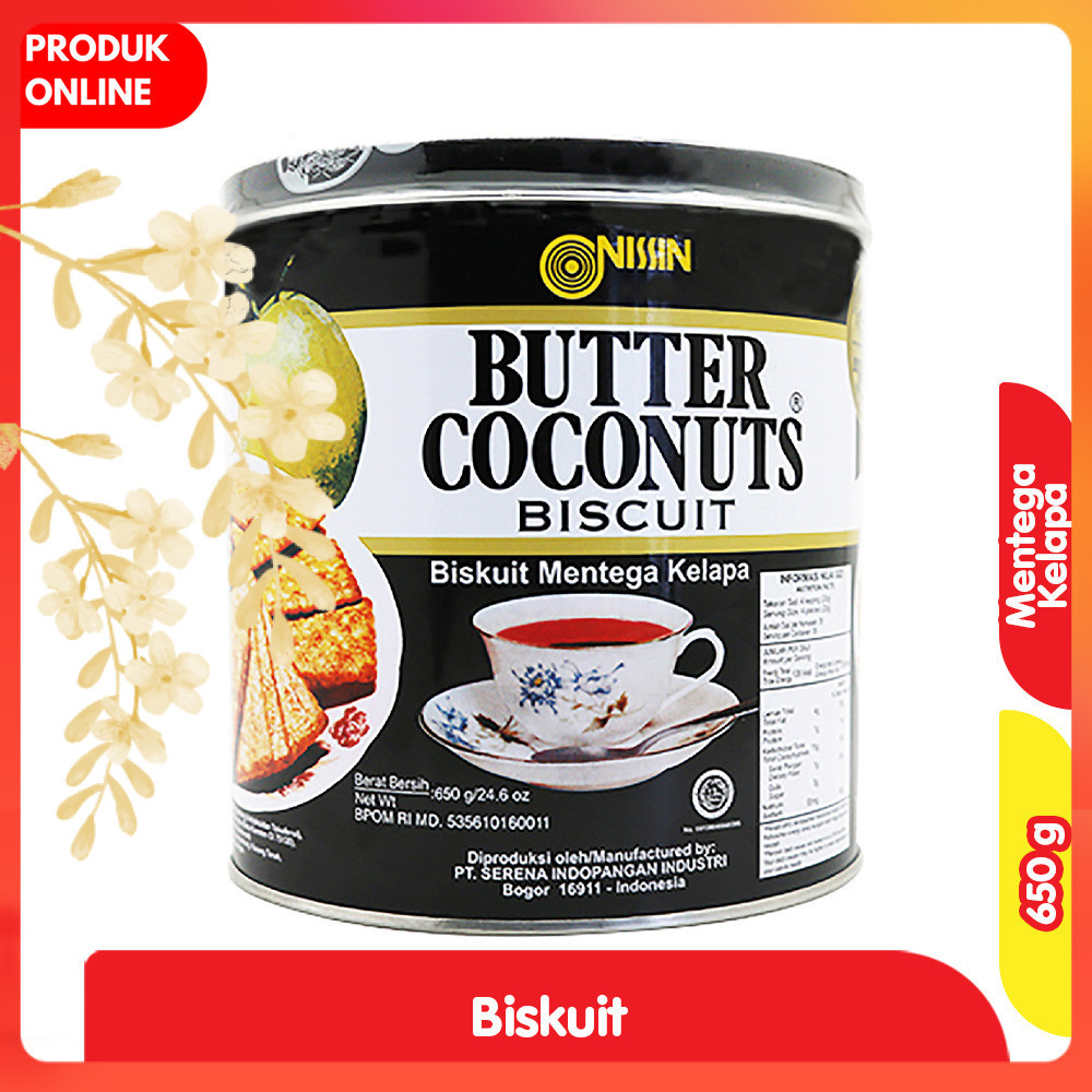 

Nissin Biskuit Mentega Kelapa Kaleng 650 g
