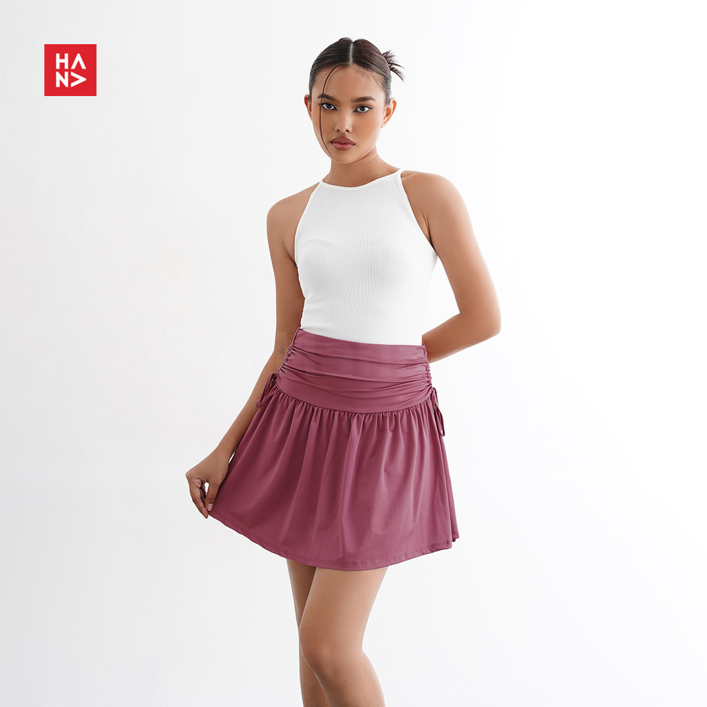Hana Fashion - Skylar Mini Skirt/Rok Mini Wanita Sporty - SK269