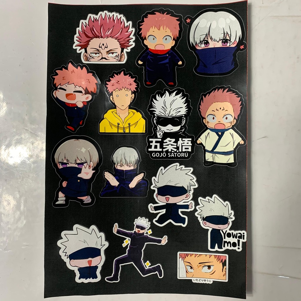 

Stiker Netral Random Isi 14 Pcs, Stiker Anti Air By Sindikat Stiker