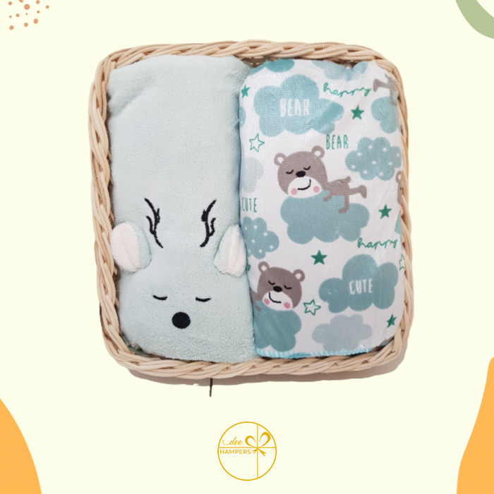

[New Arrival]Promo!!! Baby Hampers / Kado Lahiran Bayi / Baby Gift / Paket Towel Set - H-S Toska