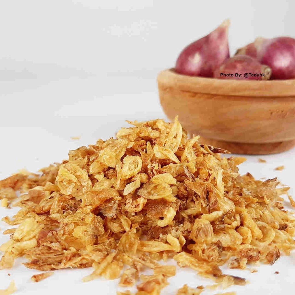 

Bawang Merah Goreng PREMIUM / Brambang Goreng / Tidak Gosong - Tidak Pait - Tanpa Campuran - Tanpa Pengawet