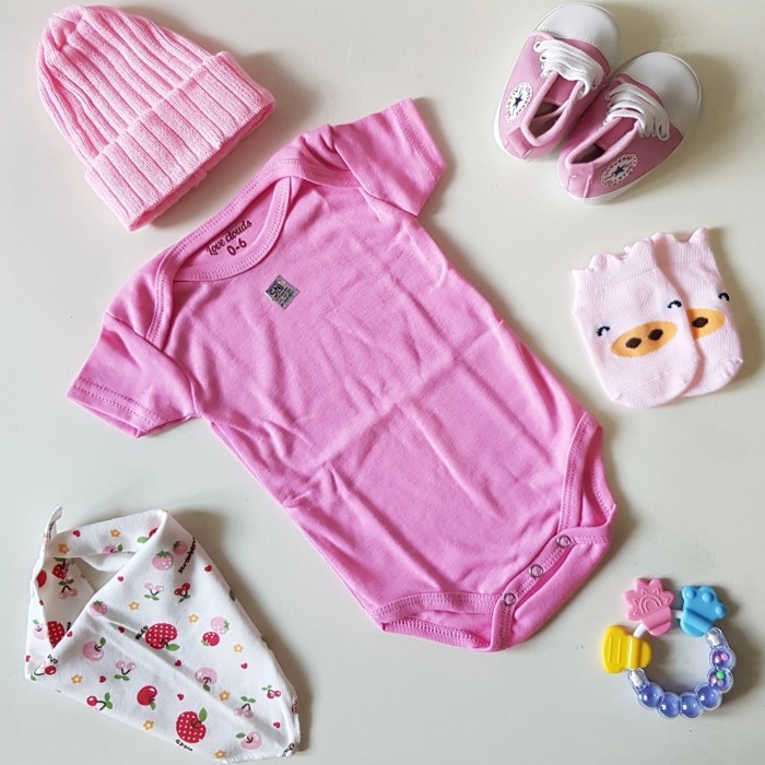 

[New]Promo Hampers baby boy/girl - Baby gift set /hampers bayi premium/kado lahir - Pink