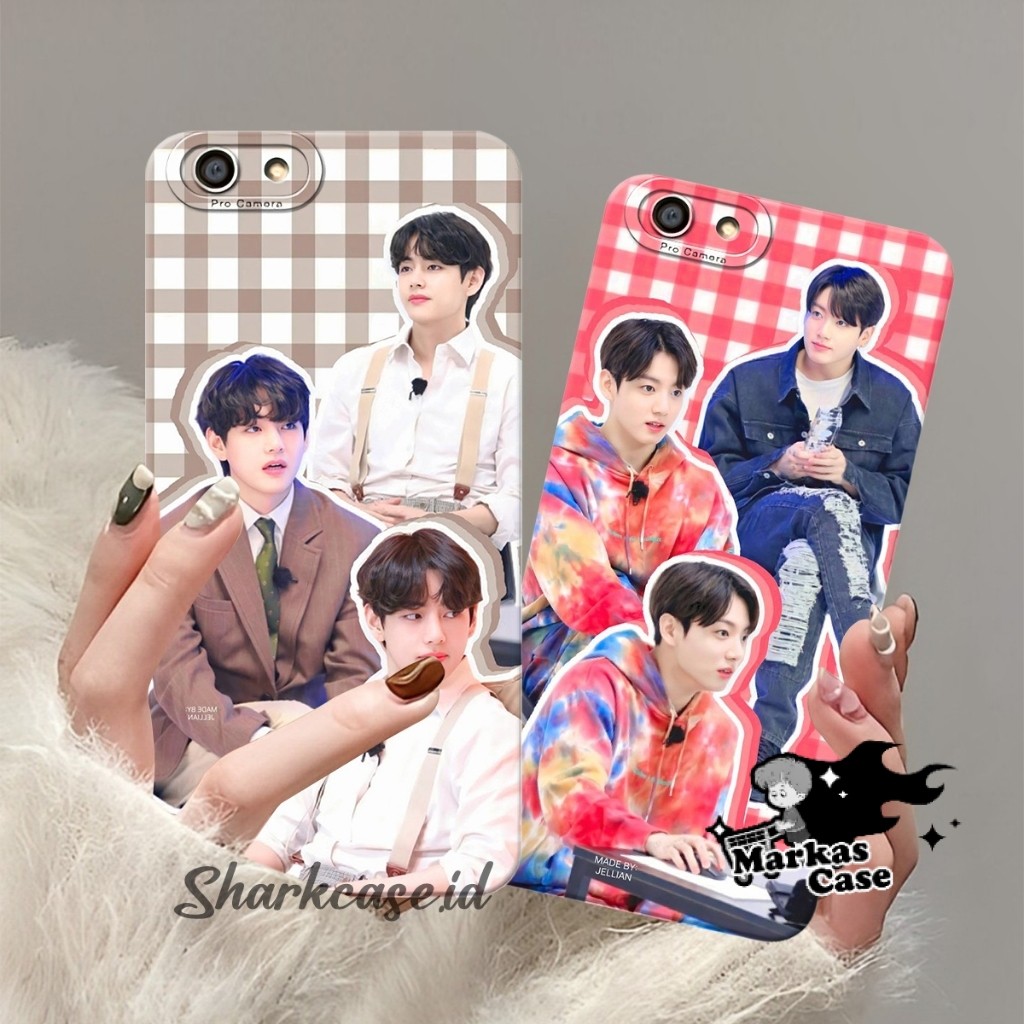 Softcase Vivo V5 V5+ V5s V5 LITE Y65 Y66 Y67 V9 Y53 LAMA MOTIF KPOP BTS - Case Keren - Case Full Col