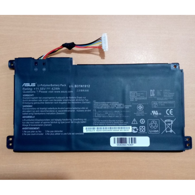 baterai Asus E410KA E410MA e410 b31n1912 E410 E410M E410MA L410MA ORI