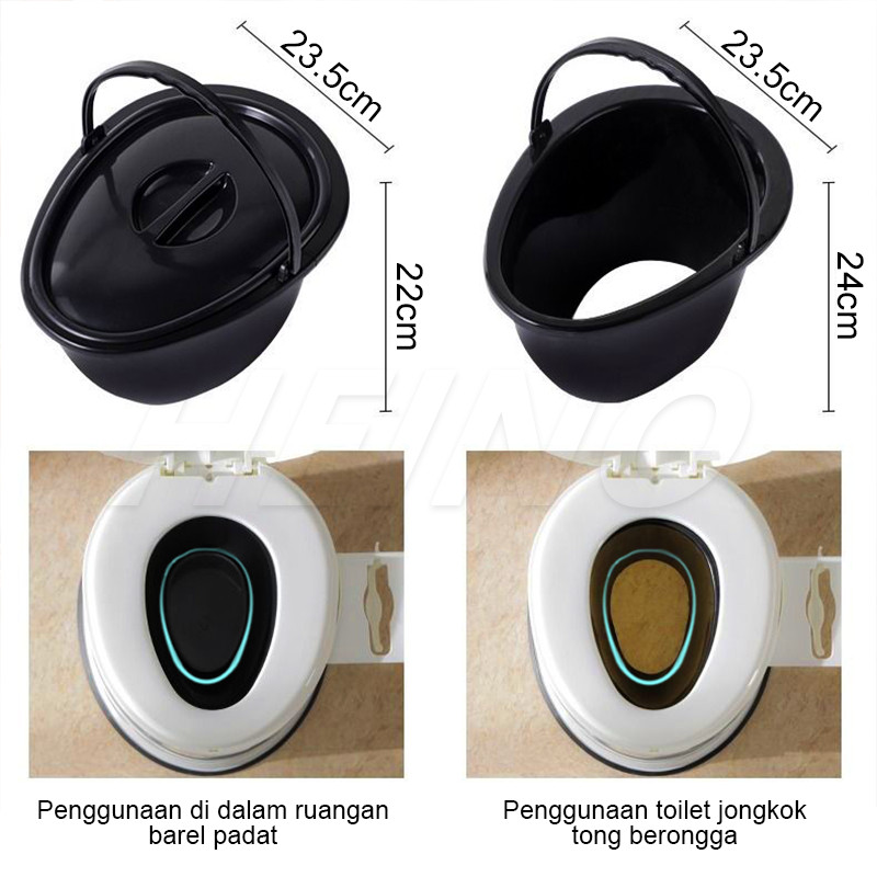 ZANE VIKO CLOSET JONGKOK CLOSET DUDUK TOILET PORTABLE KURSI TOILET DUDUK TOILETTRAINING ANAK TOILET