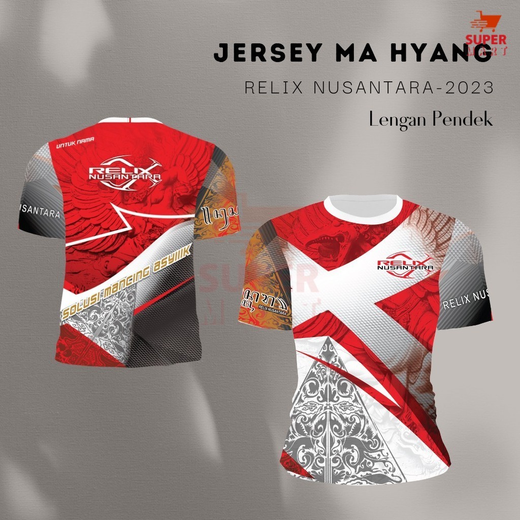 Supermart Surabaya Jersey Relix Nusantara Ma Hyang Kaos Mancing Lengan Panjang Pendek S-2XL - SS
