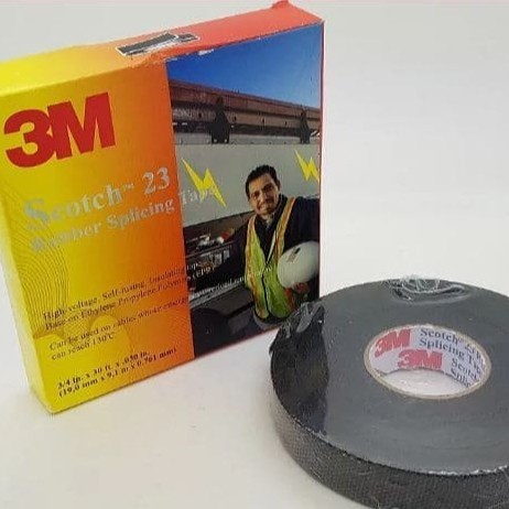 

TJ Isolasi Listrik 3m scotch 23 rubber splicing tape