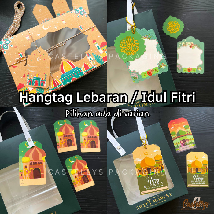 

Hangtag Hang Tag Lebaran LHT Idul Fitri Ramadhan Hiasan Kartu Ucapan Hampers