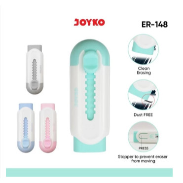 

Joyko - Eraser Joyko Retractable ER-148 - Penghapus Cetekan Joyko