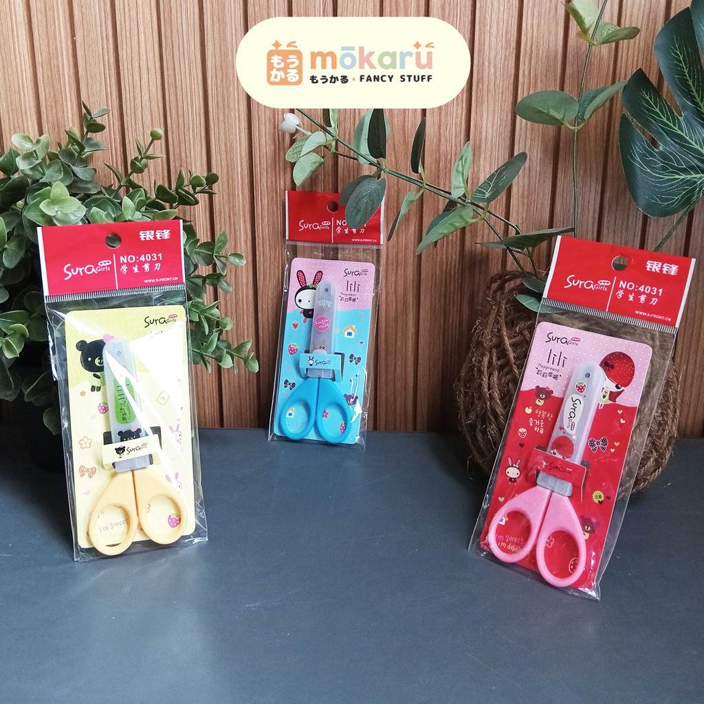 

Fancy Scissors Mini Sura Girl 4031 / Gunting Anak Motif Lucu