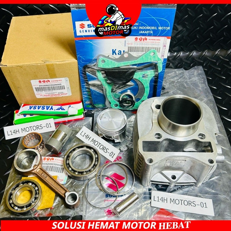 Paket Blok Seher+Stang Seher Suzuki Spin/Skywave/Skydrive