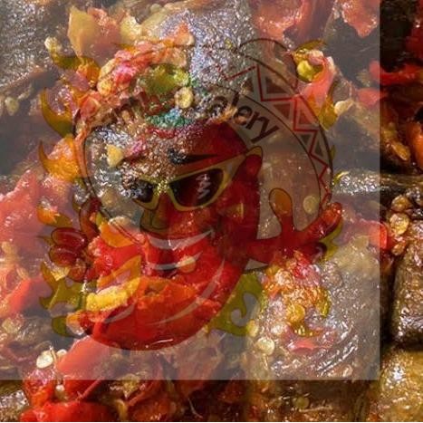 

Sambal Ati balado Pedas Level sambal