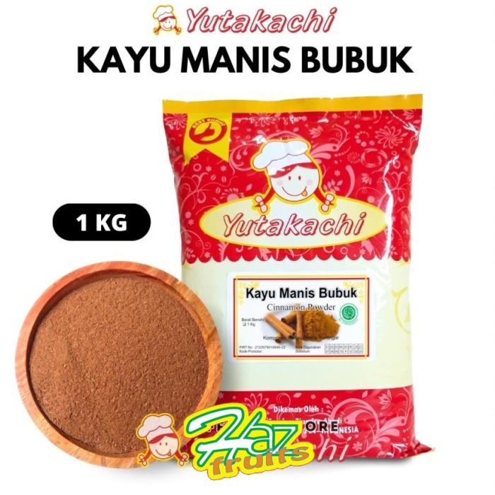 

Kayu Manis Bubuk Yutakachi Cinnamon Powder - 1 Kg