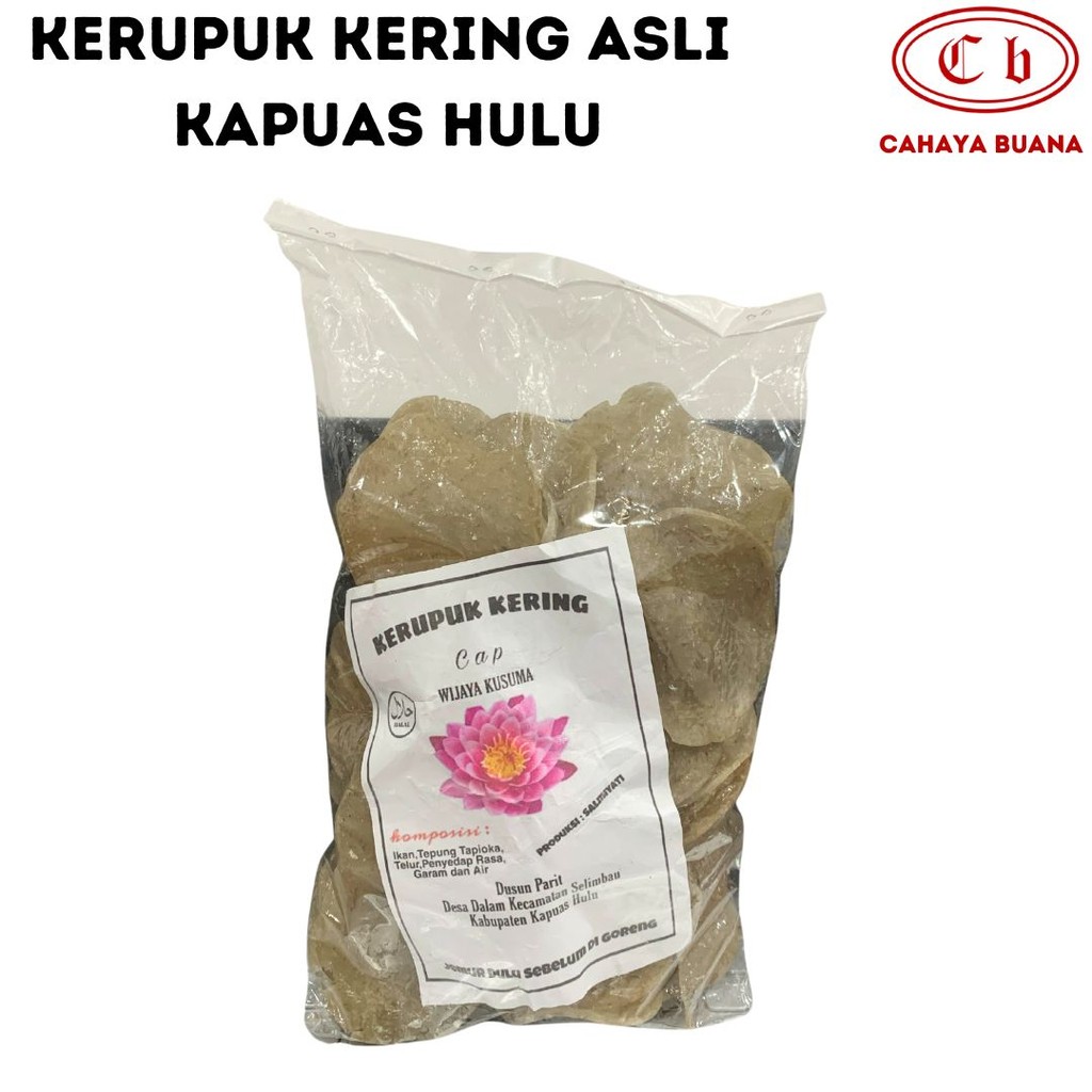 

Kerupuk Kering Asli Kapuas Hulu 500 gram