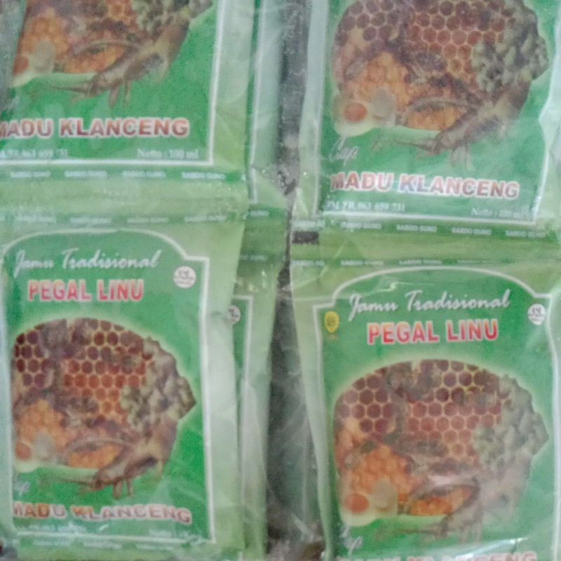 

jamu Madu klanceng ECER harga satuan