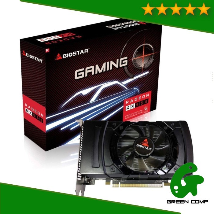 VGA BIOSTAR RADEON RX 550 DDR5 4GB