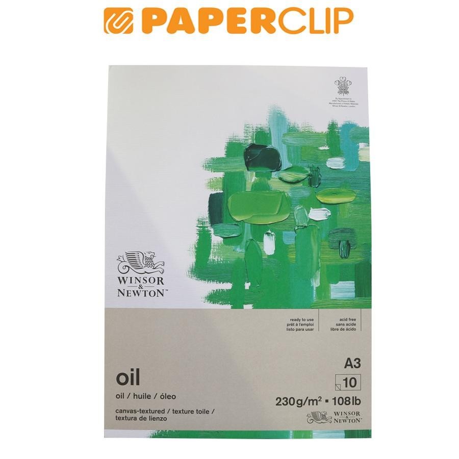 

PAPER PAD WINSOR & NEWTON OIL CANVAS TEXTURE A3 230GSM 6532007