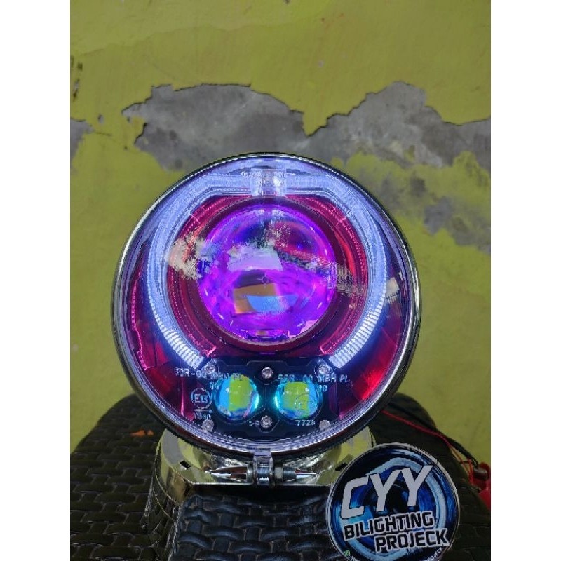 BILED AES TURBO GEN 2 DAN SET BATOK CB125/L2G + MINILASER