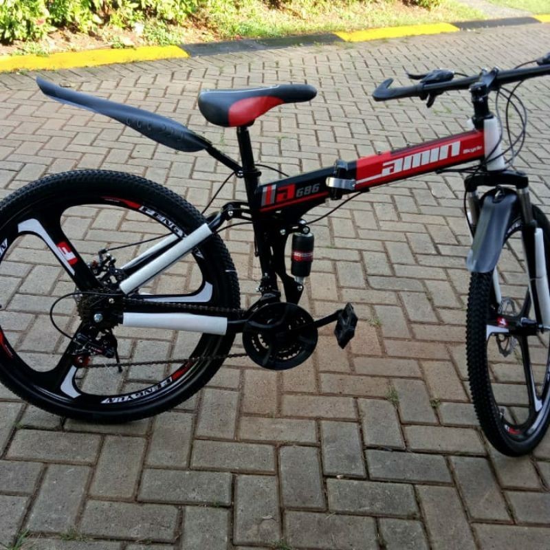 PROMO SPESIAL Sepeda lipat gunung MTB 26#Amin#Ready stok#Barang Impor