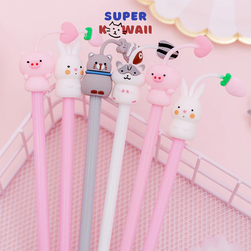 

Super Kawaii - [SK82] PULPEN GEL GANTUNGAN / PULPEN MOTIF GANTUNGAN / BALLPOINT GANTUNGAN LUCU KARAKTER ANIMAL BINATANG ANAK