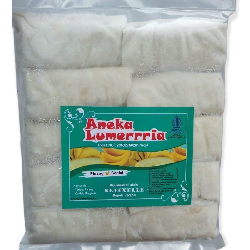 

Piscok Pisang Coklat isi 10 Aneka Lumerrria