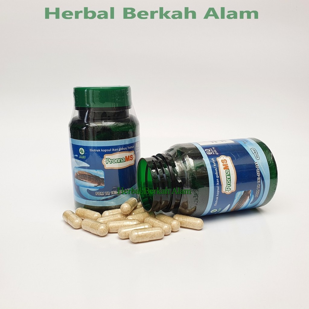 Kapsul Extrak Ikan Gabus @ 60 / Kapsul Kutuk / Kapsul Ikan Gabus @ 60 / Kapsul Kutuk Pronna MS
