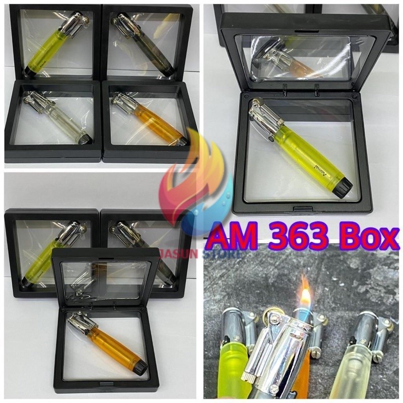 KOREK API AOMAI API TERBANG TRANSPARAN PLUS BOX