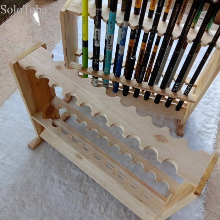 

Rak Pancing Kayu Dudukan Joran Universal Homemade Berkualitas - Dinding, 10 murah