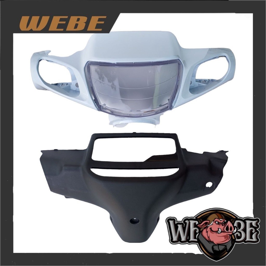 BATOK KEPALA BATOK TOTOK DEPAN BATOK BELAKANG SET MIKA LAMPU DEPAN FIZ F1ZR