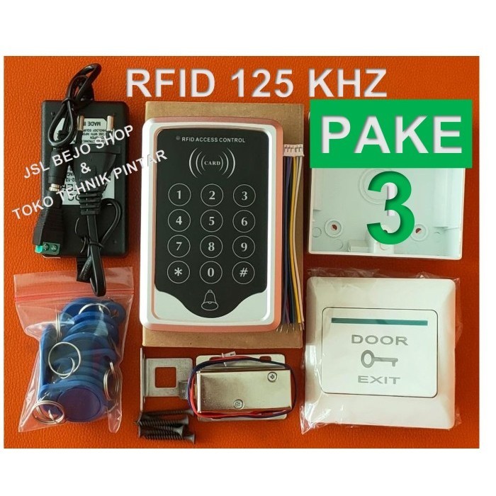 

RFID SET DOOR LOCK PAKET PALING MURAH - PAKET 3