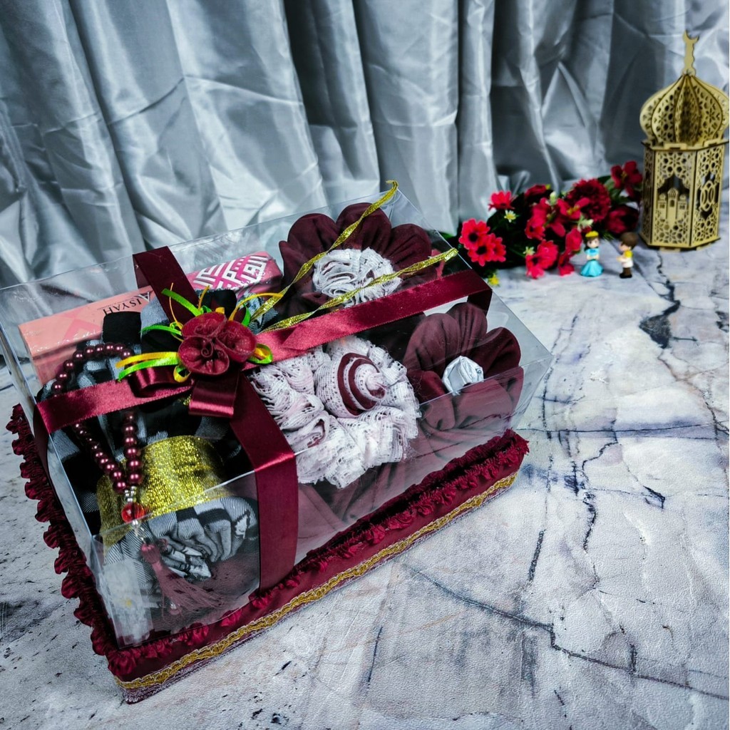 alat sholat seserahan/ mahar seperangkat alat sholat pernikahan/ seperangkat alat sholat mahar nikah