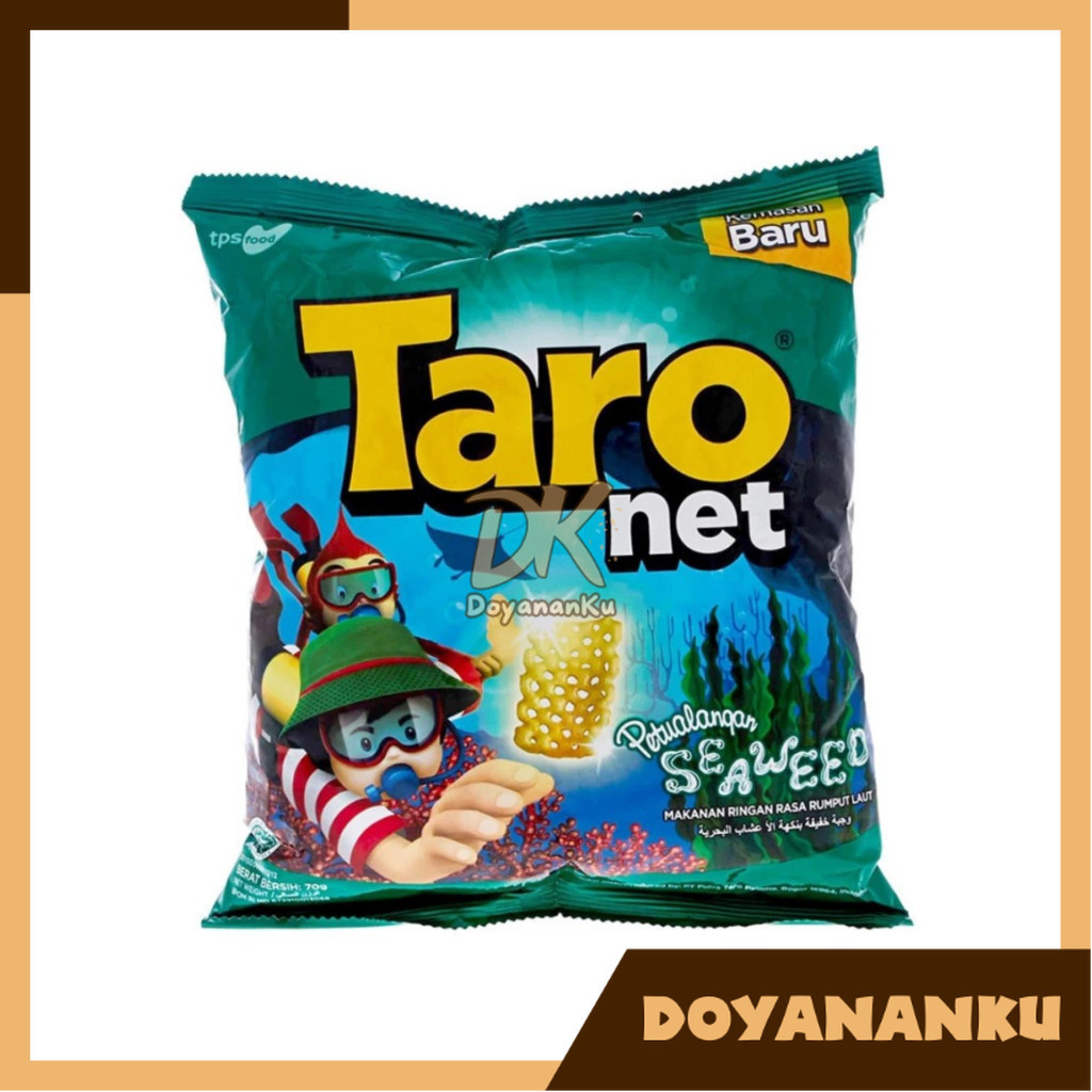 

Taro rasa seaweed dan rasa potato bbq 1renteng isi 10pcs