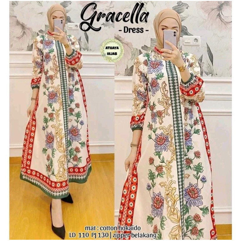 [NEW] GAMIS GRACELLA DRESS BY ATHAYA