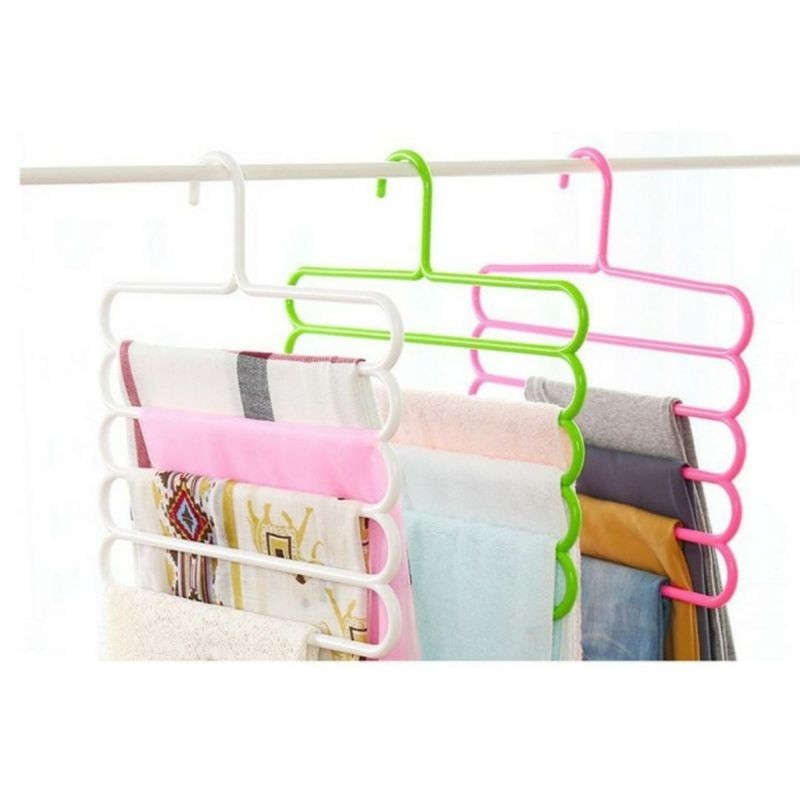 Hanger Gantungan Celana Jeans / Hanger Gantungan Jilbab / Hanger