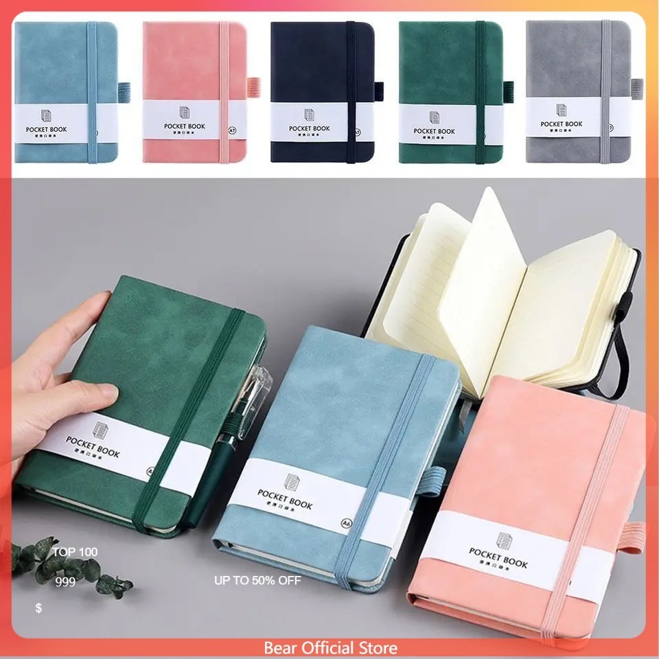 

Notebook mini portabel A5/A6/A7/notepad portabel tebal-100 lembar