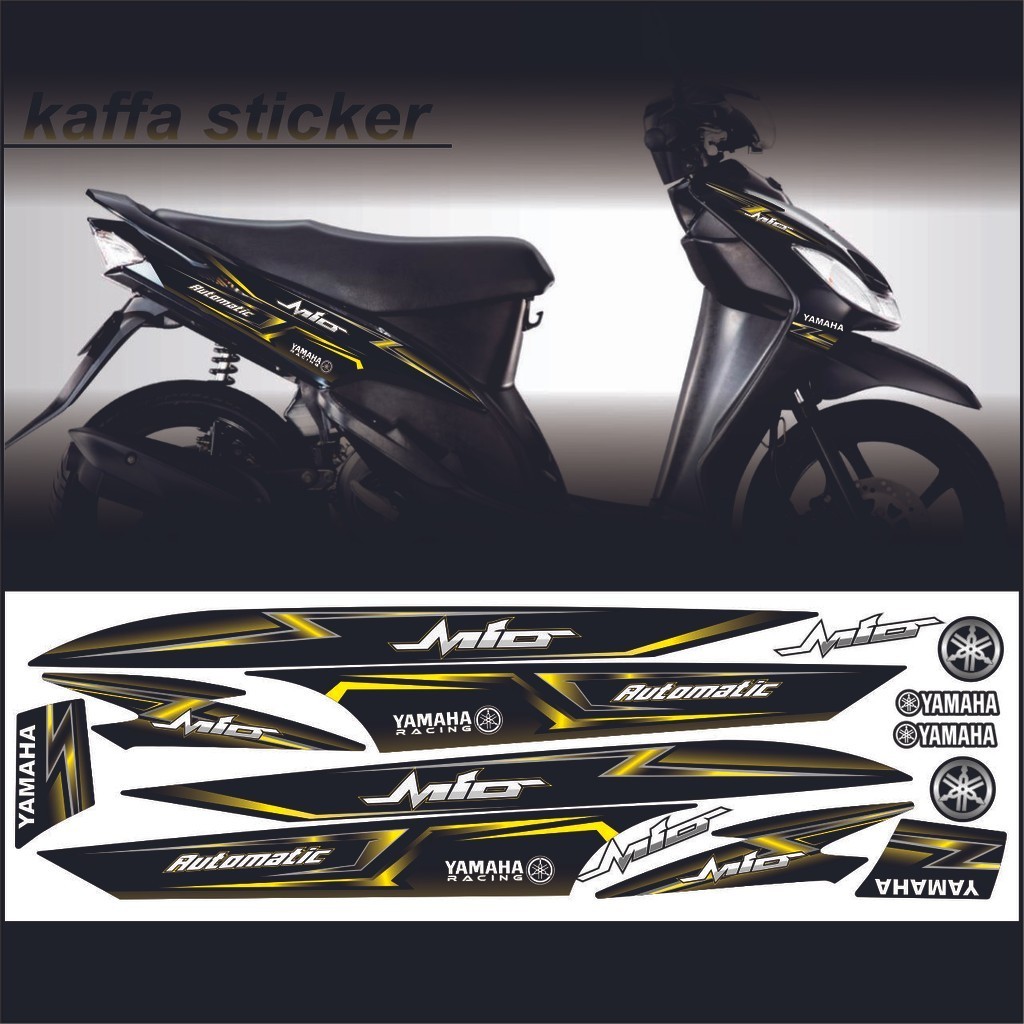 Stiker Mio Sporty striping mio smile striping mio smile mio thailand stiker mio sporty variasi VARIA