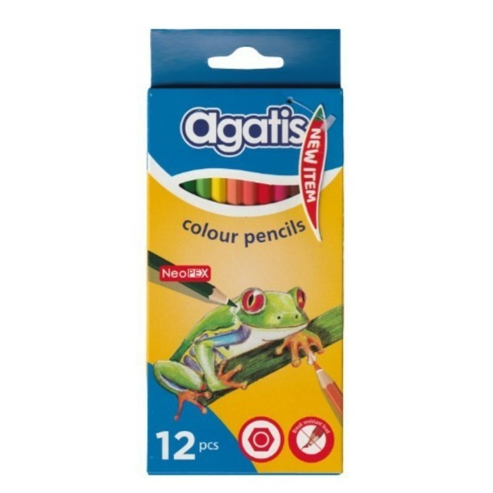 

Pensil Gambar AGATIS Neopex Hexagonal 12 Warna
