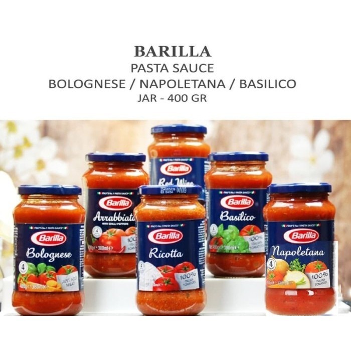 

BARILLA PASTA SAUCE SAOS Spagheti 400 gram ALL VARIANT - BOLOGNAISE