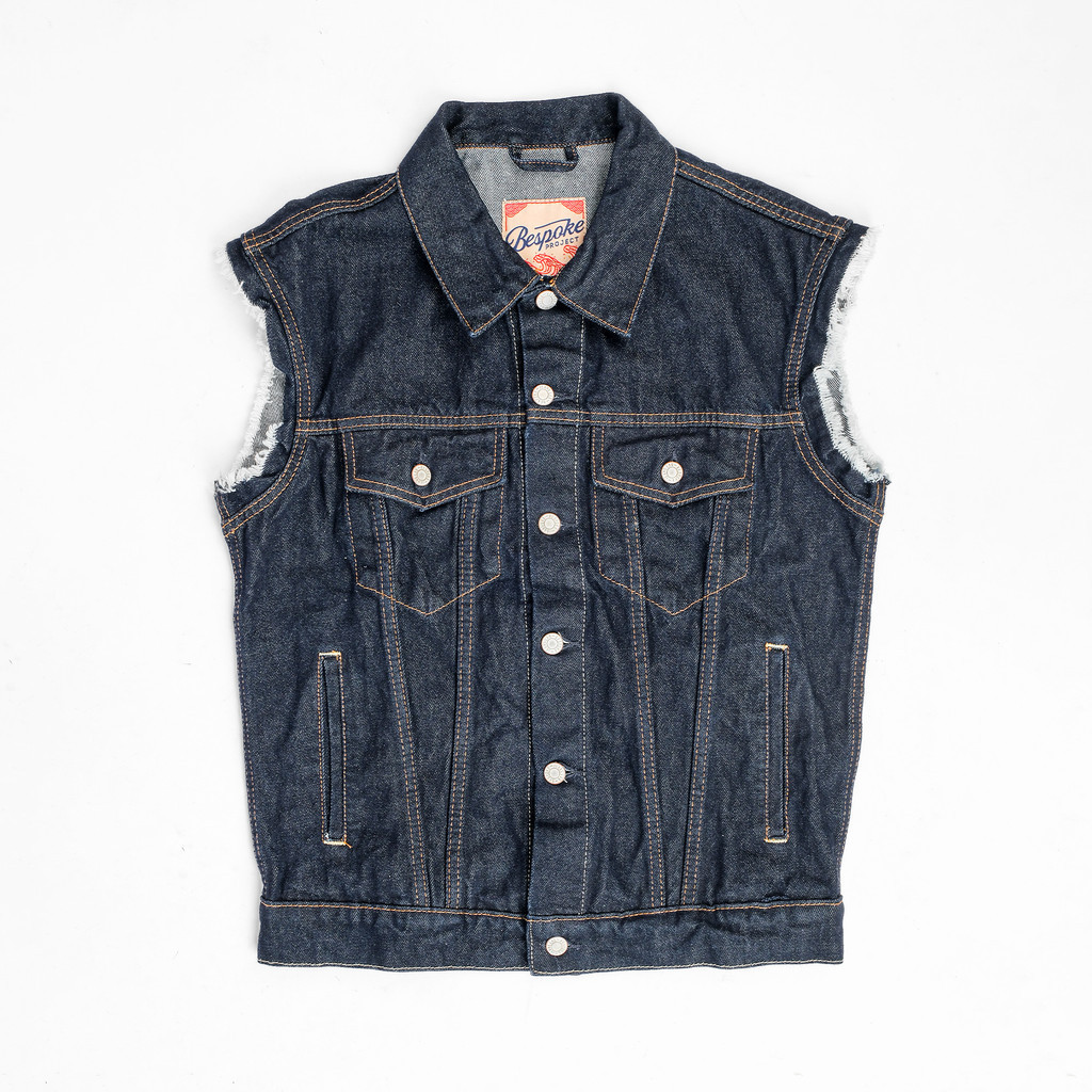 Bespoke project - Vest Raw Denim Jeans