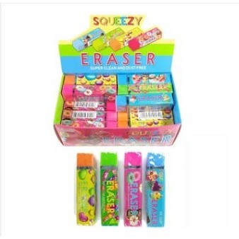 

Chris - 1 PACK ISI 30 PCS SQUEEZY ERASER SWEET COLOR ER-SQ03