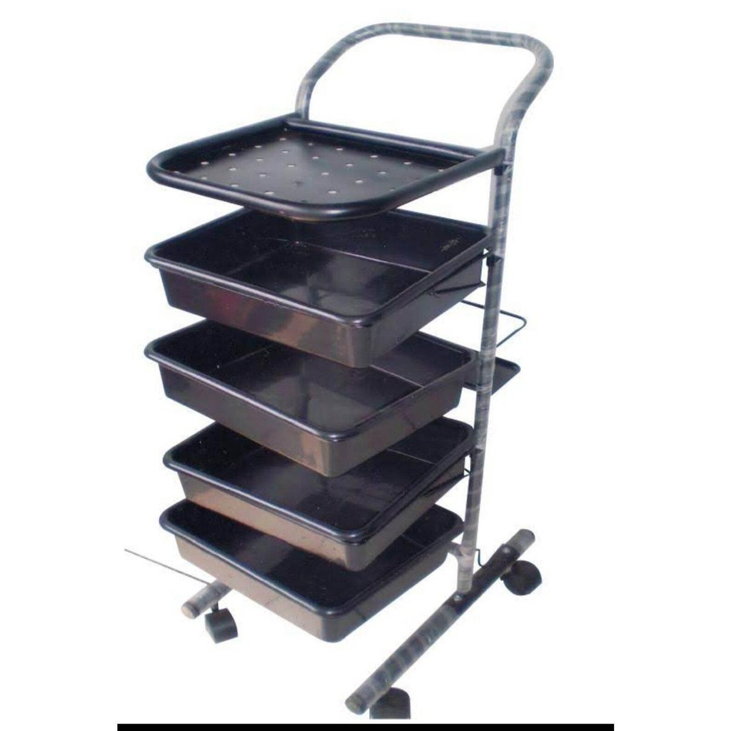 TERMURAH Trolley Salon Rak Salon Rak 5 Susun Salon