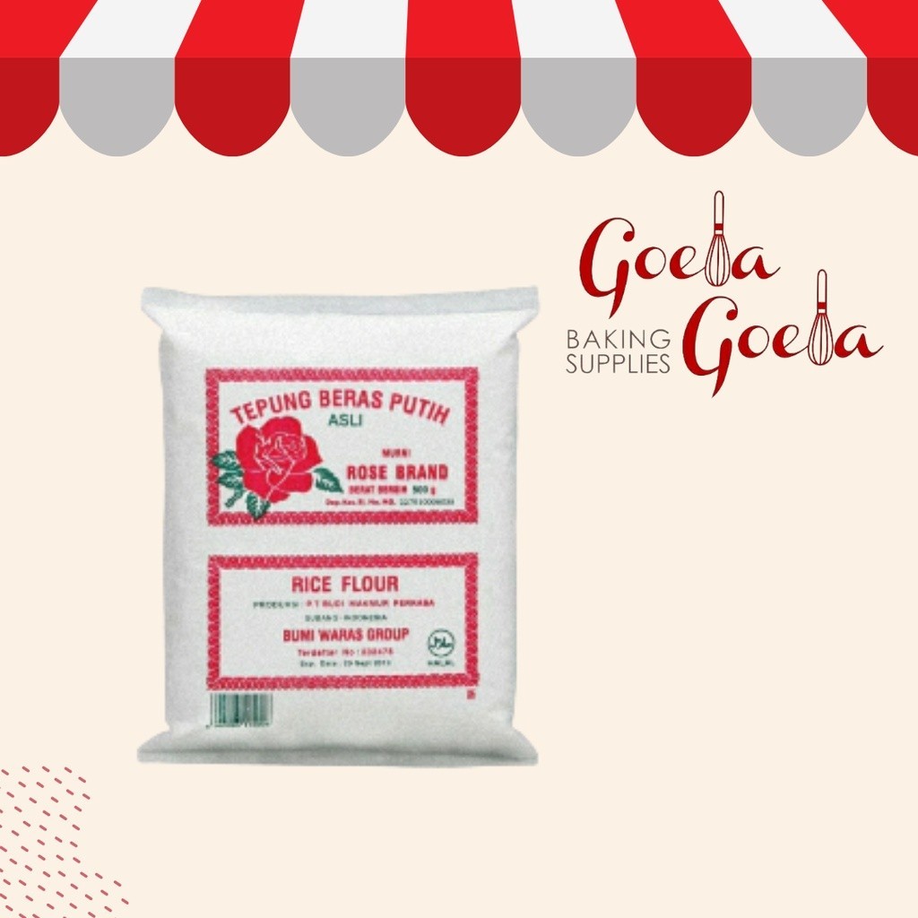 

Tepung Beras Rose Brand / 200 gr