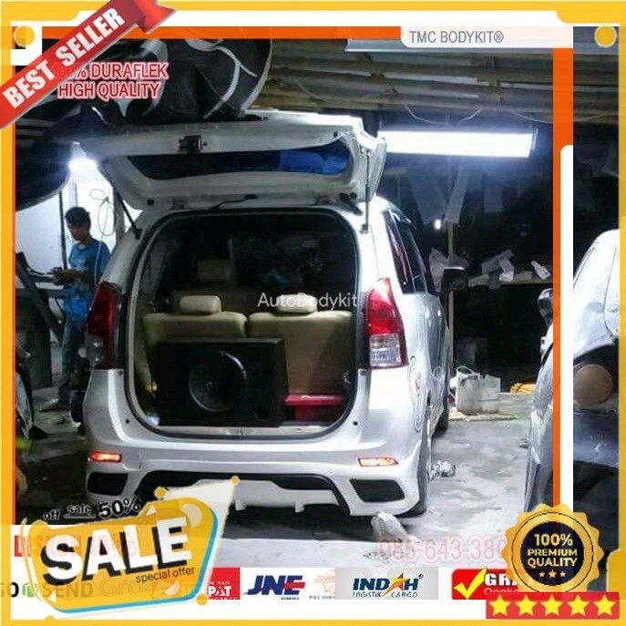 Aksesoris Bemper Mobil Bodykit Avanza Xenia 2012 - 2014