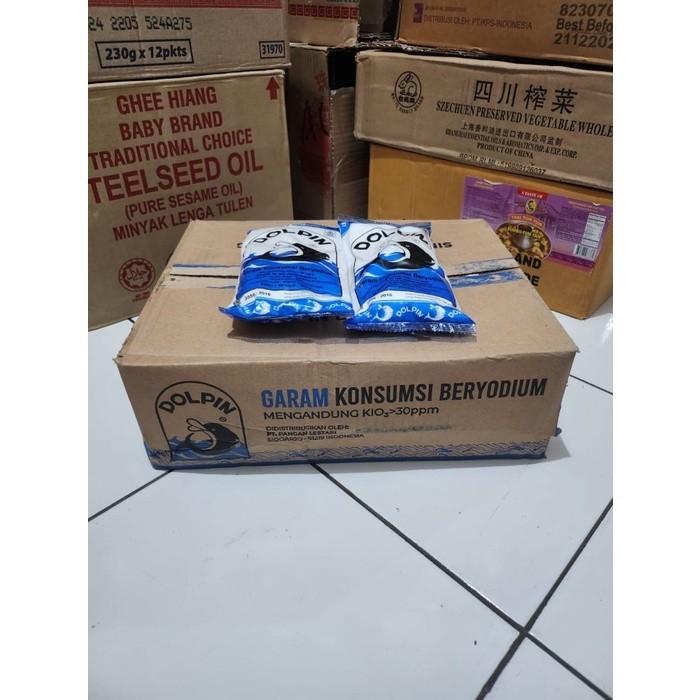 

Garam Dolphin 1 Dus isi 24 x 500gr