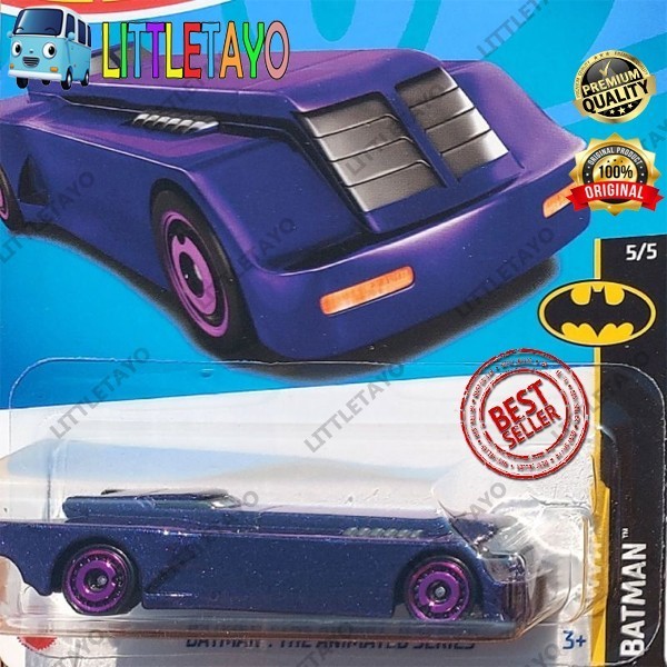 HOTWHEELS BATMAN THE ANIMATED SERIES 2023 UNGU DC SERIES BATMOBILE -OSC25